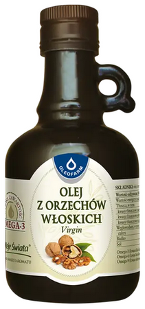 OLEOFARM Olej z orzechów włoskich Virgin 250ml