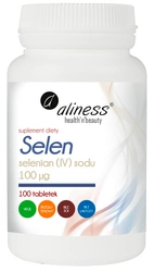 aliness Selen selenian (IV) sodu 100mcg 100 tabletek