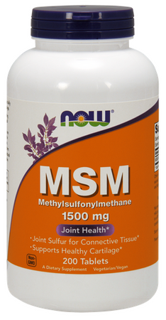 NOW Foods MSM 1500mg 200 tabletek