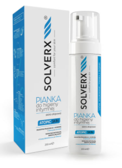 Empire Pharma SOLVERX Pianka do higieny intymnej skóra atopowa od 3 roku życia 200ml