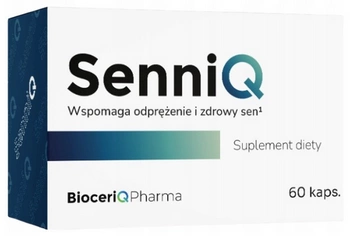 Bioceriq Pharma SenniQ odprężenie sen 60 kapsułek
