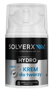 SOLVERX HYDRO Krem do twarzy dla mężczyzn nawilżający 50ml