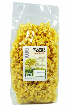 PRO NATURA Makaron jaglany świderki 400g