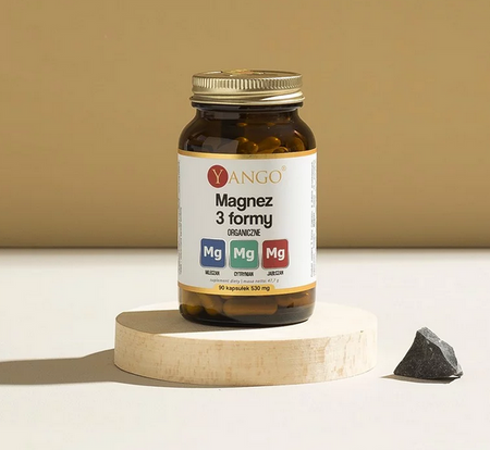 YANGO Magnez 3 formy 90 kapsułek