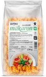 GLUTENEX Makaron bezglutenowy świderki niskobiałkowy 250g
