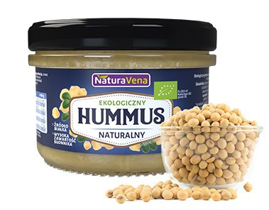 NATURAVENA Hummus naturalny 185g