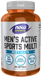 NOW Foods Sports Men's Active Sports 180 kapsułek