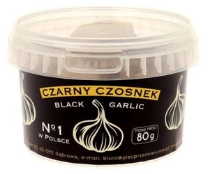 Pięć Przemian Czarny czosnek BIO 80g