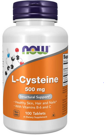 Now Foods L-Cysteine 500mg 100 tabletek