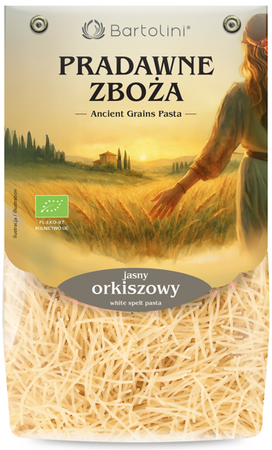 Bartolini Makaron orkiszowy jasny nitka BIO 250g