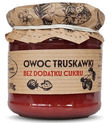 HERBAPOL KRAKÓW Owoc truskawki bez dodatku cukru 190g