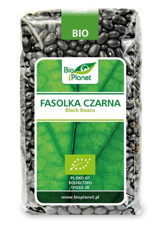 BIO PLANET Fasolka czarna BIO 500 g 