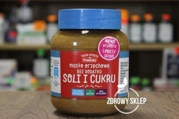 Primavika Masło Orzechowe 94% bez soli cukru oleju palmowego 350g