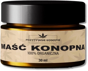 Pozytywne Konopie maść konopna CBD 30ml