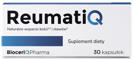 Bioceriq Pharma ReumatiQ stawy kości 30 kapsułek