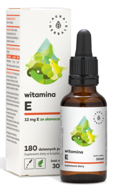 Aura Herbals Witamina E  krople 30ml