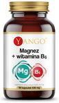 YANGO Magnez + witamina B6 636mg  90 kapsułek