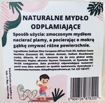 Kopiec Zdrowia Naturalne mydło odplamiające 130g