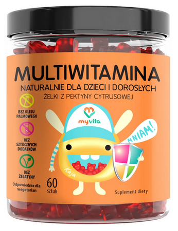 MyVita Multiwitamina żelki 60 sztuk