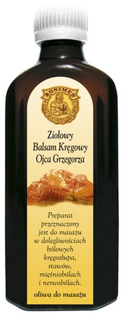 BONIMED Balsam kręgowy oliwa do masażu Ojca Grzegorza 100g
