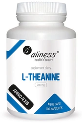 aliness L-Theanine 200mg 100 vege kapsułek