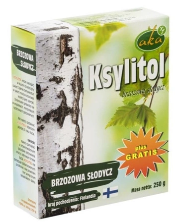 AKA KSYLITOL KRYSTALICZNY 0,25KG