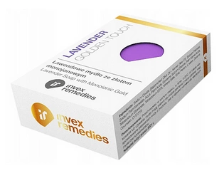 Invex Remedies Lawendowe mydło ze złotem monojonowym Au100 100g