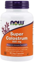 NOW Foods Super Colostrum 500mg 90 kapsułek
