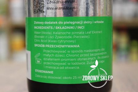 EkaMedica Żyworódka Pierzasta płyn do pielęgnacji skóry i włosów 250ml
