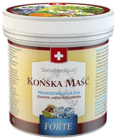 SwissMedicus Końska maść chłodząca FORTE 250ml