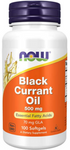 NOW Foods Black Currant Oil olej z nasion czarnej porzeczki 500mg 100 kapsułek żelowych