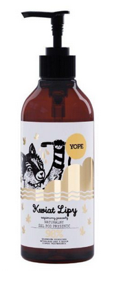 YOPE Żel pod prysznic KWIAT LIPY Naturalny 400ml