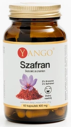 YANGO Szafran ekstrakt ze znamion 60 kapsułek