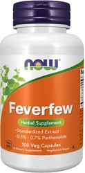 NOW FOODS Feverfew Złocień maruny 100 kapsułek
