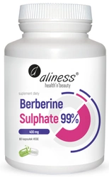 aliness Berberine Sulphate 99% 400mg 60 kapsułek