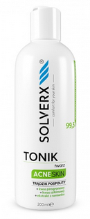 SOLVERX ACNE SKIN Tonik do cer trądzikowych 200ml