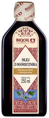 BIOOIL Olej z ogórecznika tłoczony na zimno 250ml