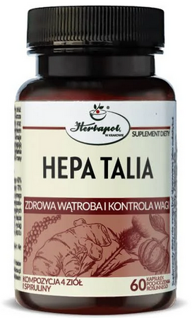 HERBAPOL KRAKÓW Hepa Talia 60 kapsułek