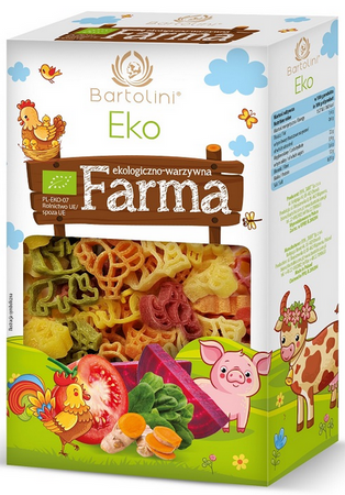 Bartolini Farma makaron dla dzieci 250g
