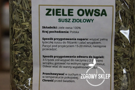 NATURA WITA Ziele Owsa susz ziołowy 100g