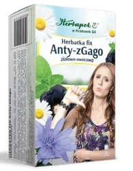 HERBAPOL KRAKÓW Herbatka fix anty-zgago ziołowo-owocowa 20x2g (saszetki)