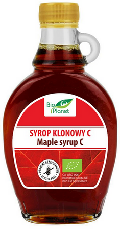 BIO PLANET Syrop klonowy typ C BIO 250ml