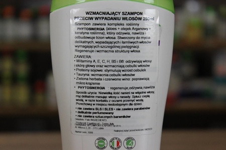 Equilibra ANTI HAIR-LOSS szampon przeciw wypadaniu włosów 250ml