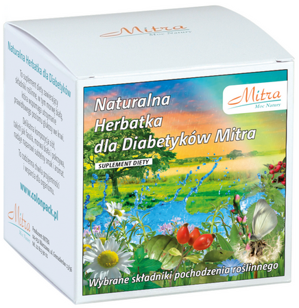 Mitra Naturalna herbatka dla diabetyków 30x2g saszetki