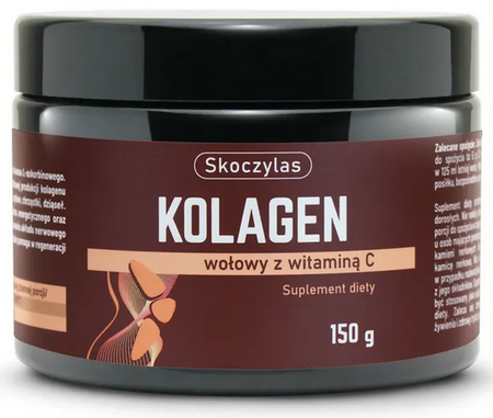 Skoczylas KOLAGEN wołowy witamina C proszek 150g