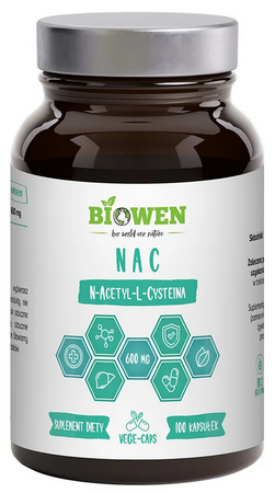 BIOWEN NAC 600mg 100 kapsułek