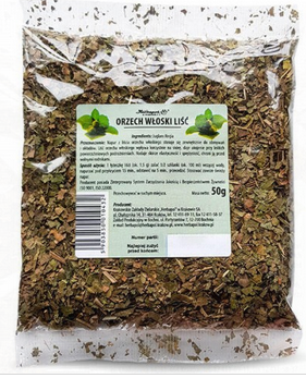 HERBAPOL KRAKÓW Orzech włoski liść 50g
