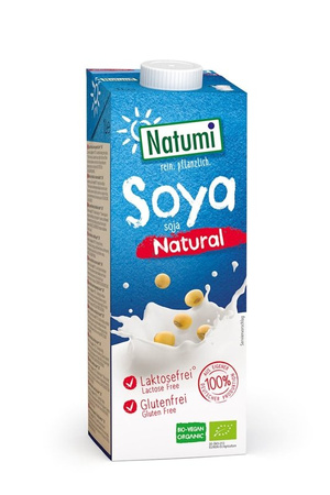 Natumi SOJOWY Napój naturalny bezglutenowy bezlaktozowy BIO 1L