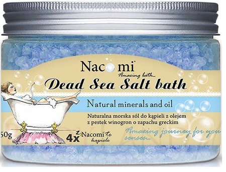 Nacomi Sól do kąpieli greckie lato 450g