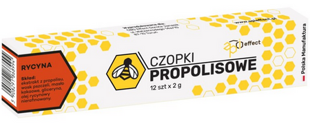 API Effect Czopki Propolisowe RYCYNA 12x2g